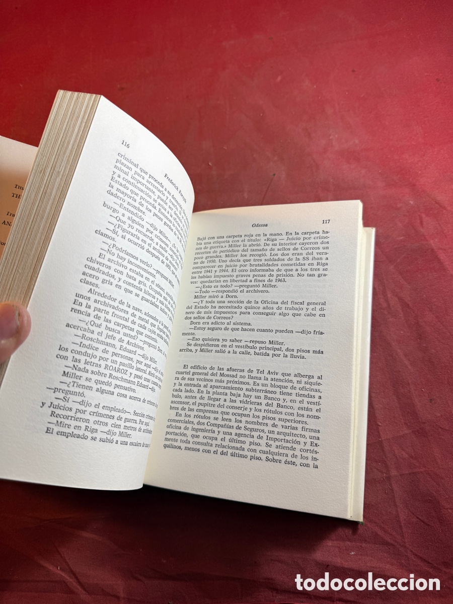 Libros: ODESSA FREDERICK FORSYTH - Foto 3