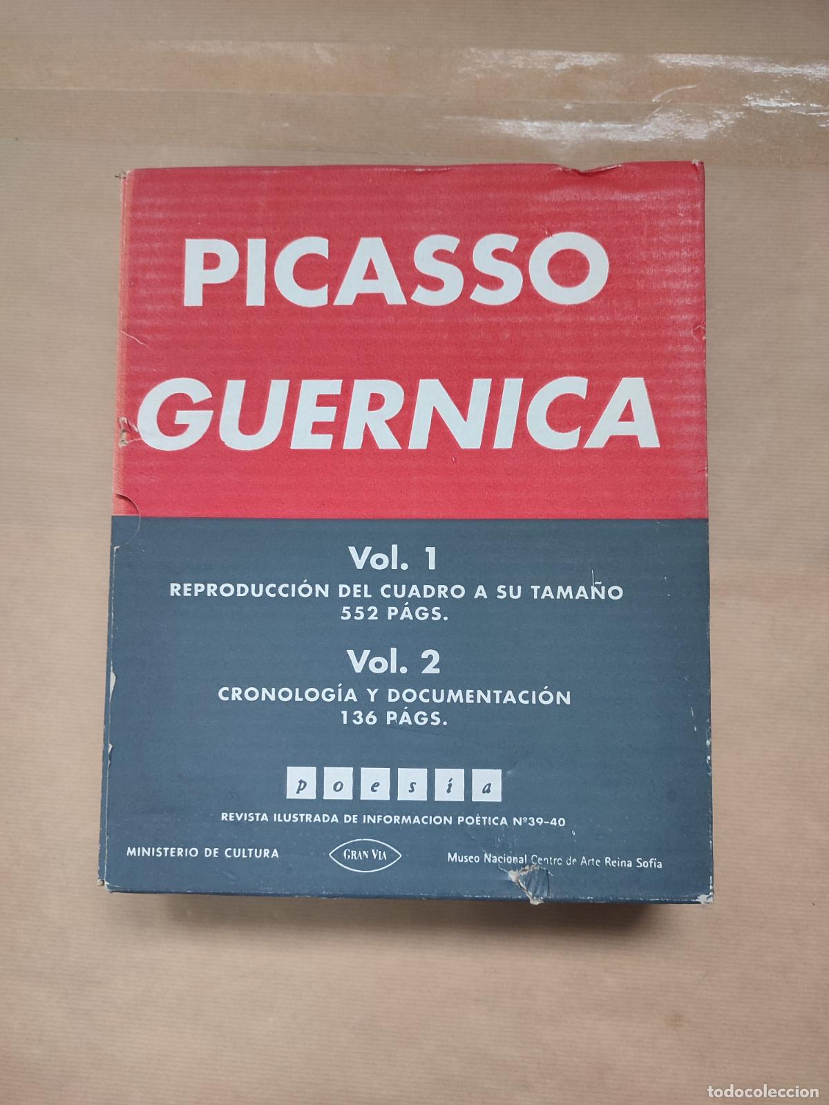 Libros: Revista Poes&iacute;a n&ordm; 39-40. 2 Tomos. Picasso. Guernica 2 vol - &rdquo;Director: Gonzalo Armero Alix, Josefin