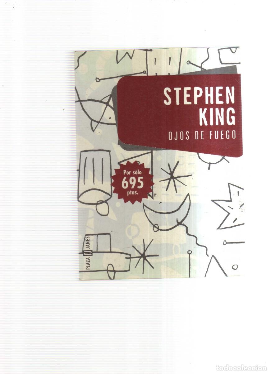 Libros: STEPHEN KING OJOS DE FUEGO - Foto 1