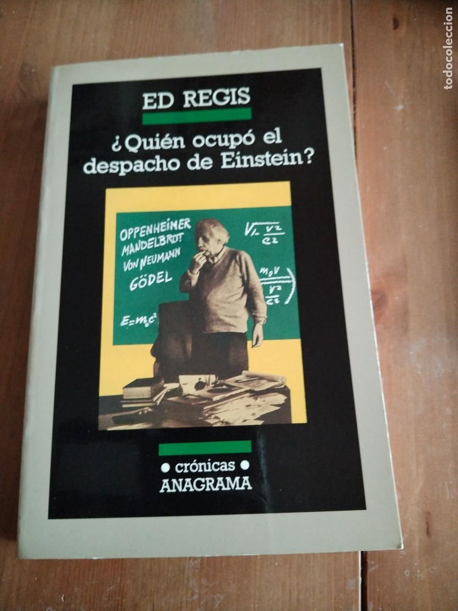 Libros: Quien ocup&oacute; el despacho de Einstein -ED Regis - Foto 1
