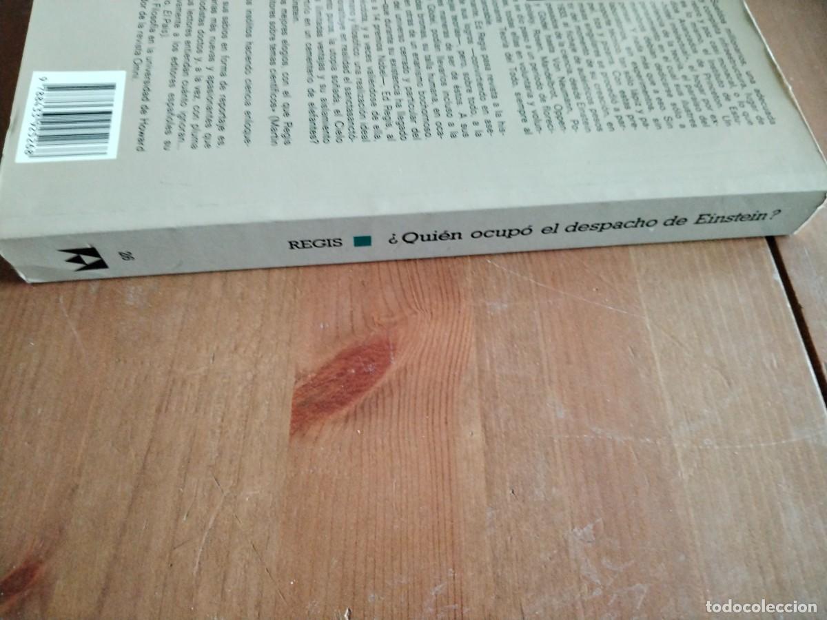 Libros: Quien ocup&oacute; el despacho de Einstein -ED Regis - Foto 2