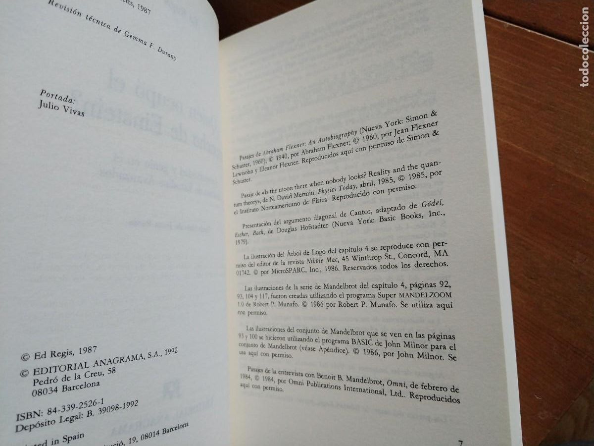 Libros: Quien ocup&oacute; el despacho de Einstein -ED Regis - Foto 4