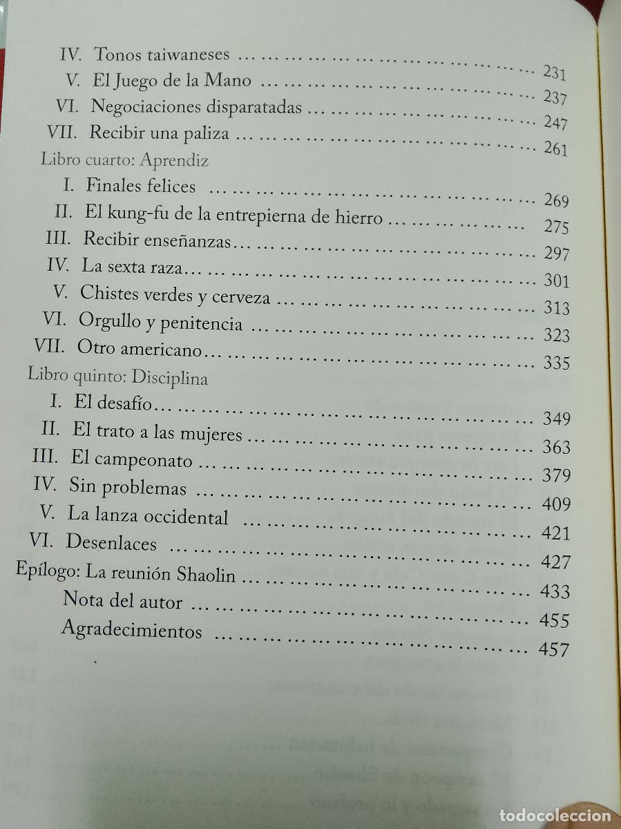 Libros: Matthew Polly: El shaolin occidental (Kailas Editorial. 2008) - Foto 4