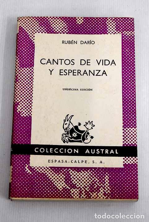 Libros: Cantos de vida y esperanza.- Dar&iacute;o, Rub&eacute;n - Foto 1