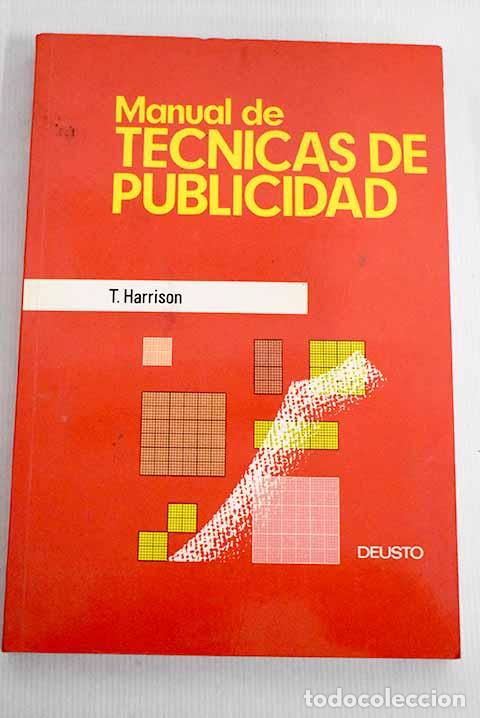 Libros: Manual de t&eacute;cnicas de publicidad.- Harrison, Tony - Foto 1