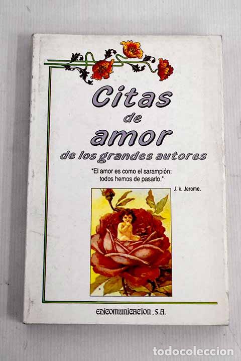 Libros: Citas de amor de los grandes autores - Foto 1