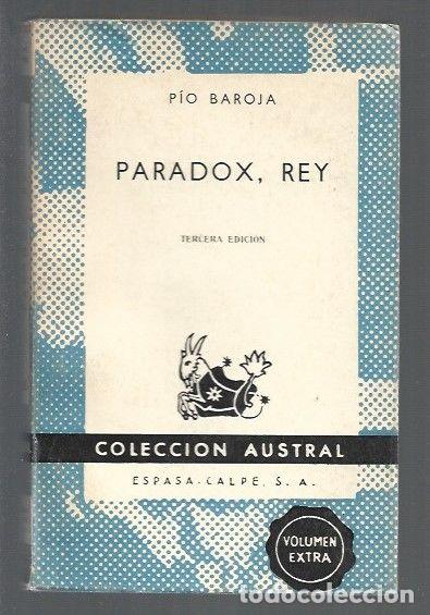 Libros: PARADOX, REY - BAROJA, PIO - Foto 1