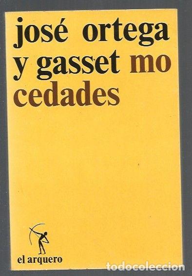 Libros: MOCEDADES - ORTEGA Y GASSET, JOSE - Foto 1