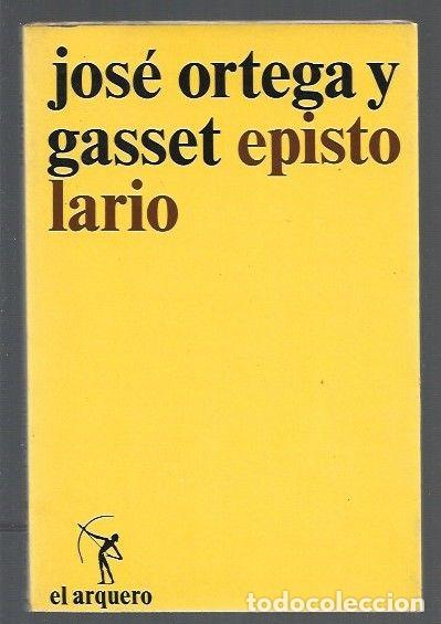 Libros: EPISTOLARIO - ORTEGA Y GASSET, JOSE - Foto 1
