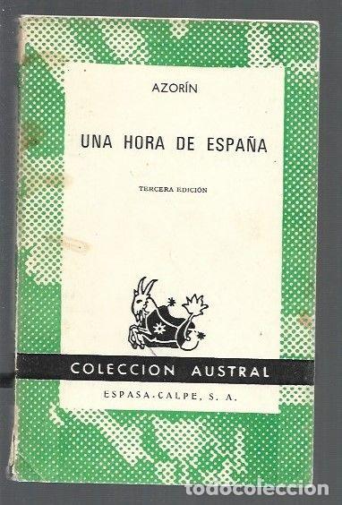 Libros: HORA DE ESPA&Ntilde;A - UNA - AZORIN (JOSE MARTINEZ RUIZ) - Foto 1