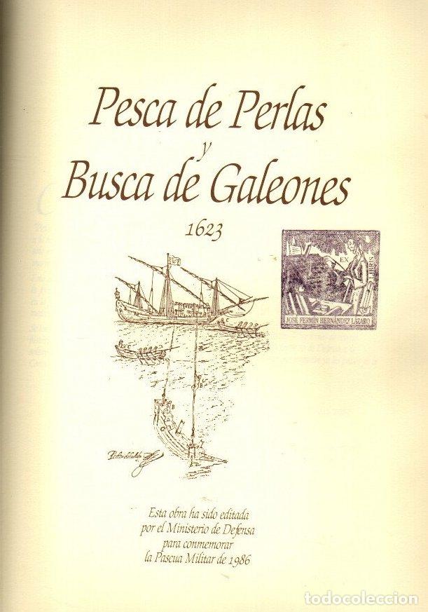 books: Pesca de perlas y busca de galeones 1623 - NO CONSTA AUTOR