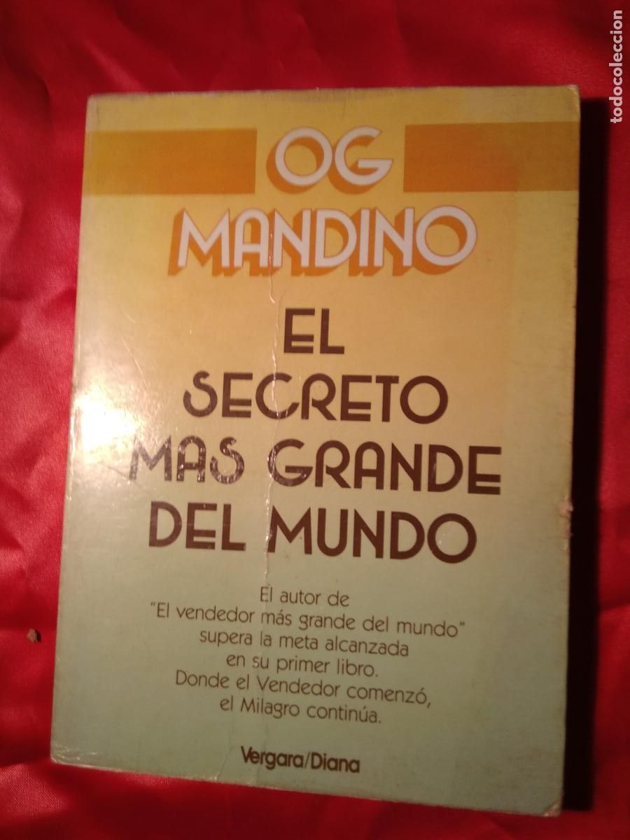 Libros: El secreto m&aacute;s grande del mundo OG Mandino L.31642-661