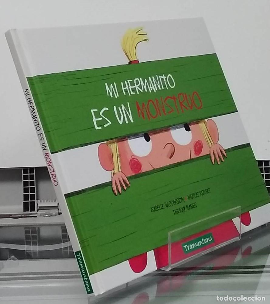 Libros: (NUEVO) Mi hermanito es un monstruo - Isabelle Wlodarczyk y Nicolas Rouget - Foto 1