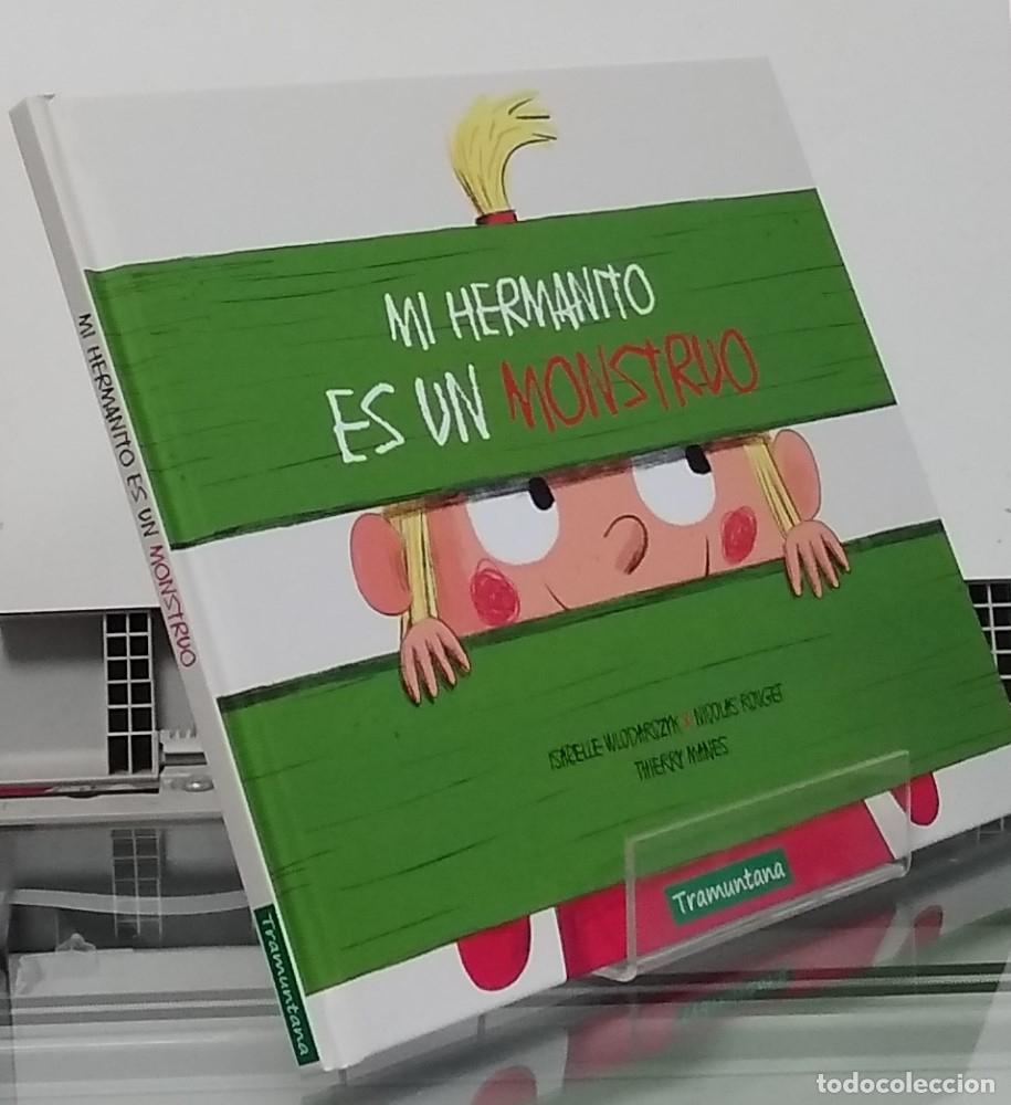 Libros: (NUEVO) Mi hermanito es un monstruo - Isabelle Wlodarczyk y Nicolas Rouget - Foto 1