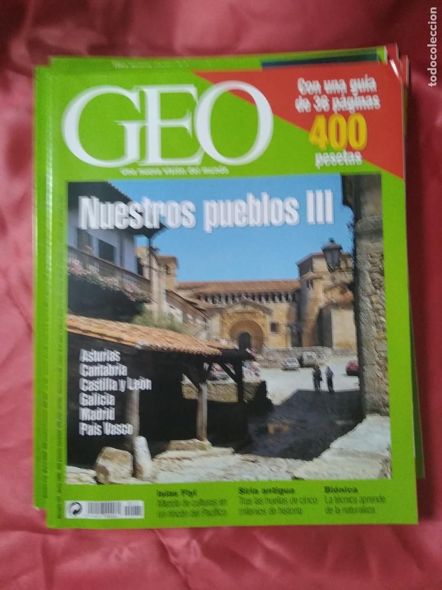 Libros: GEO Nuestros pueblos III N&ordm;137 A&ntilde;o 1998 BA.1198