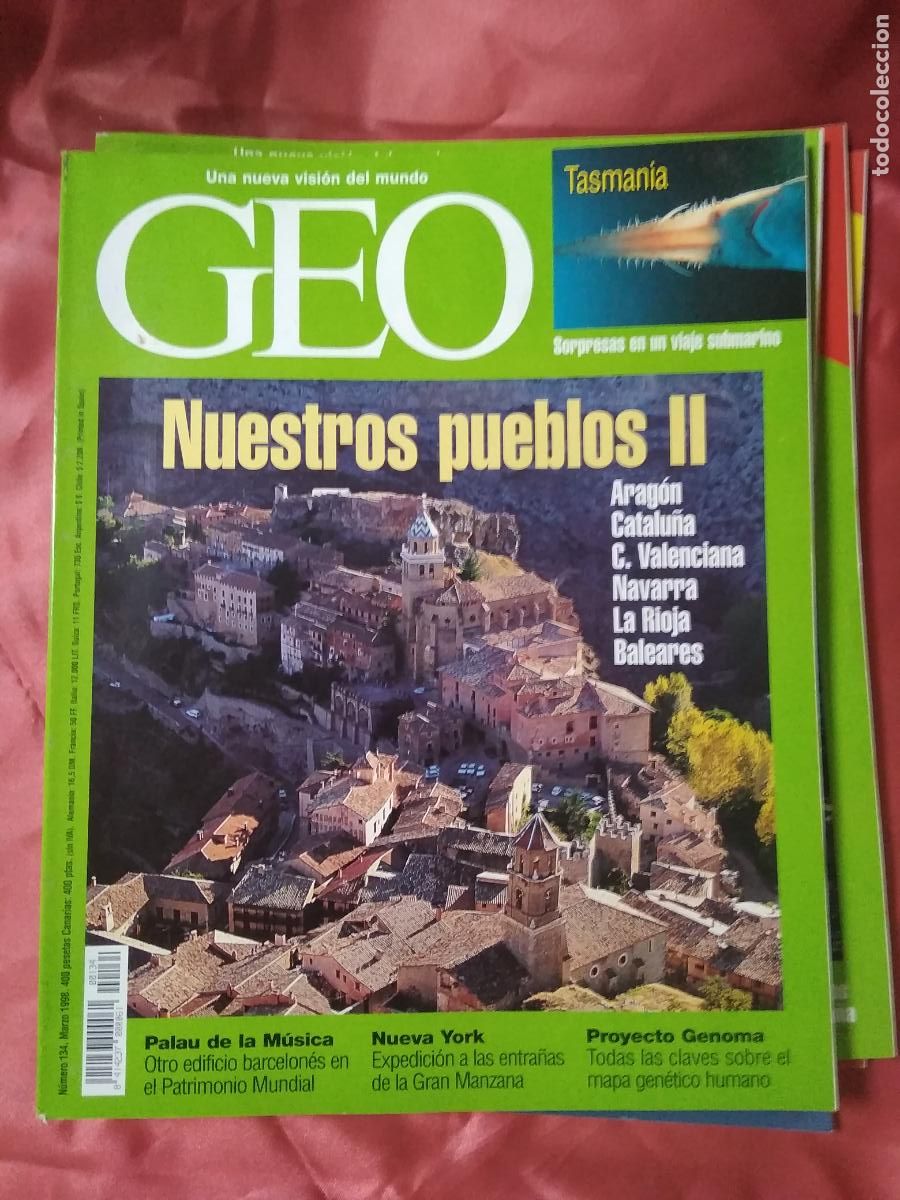 Libros: GEO Nuestros pueblos II N&ordm;134 A&ntilde;o 1998 BA.1199