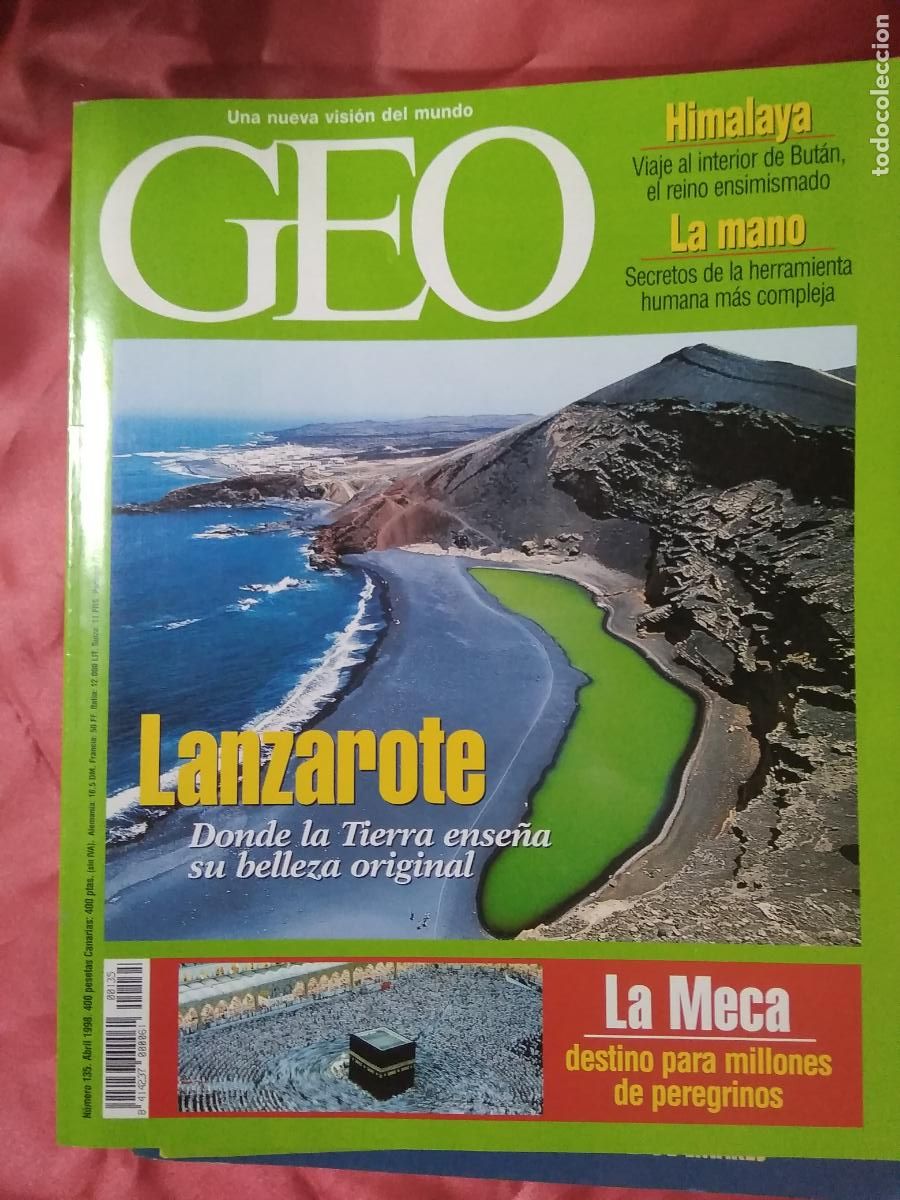 Libros: GEO Lazarote N&ordm;135 A&ntilde;o 1998 BA.1200