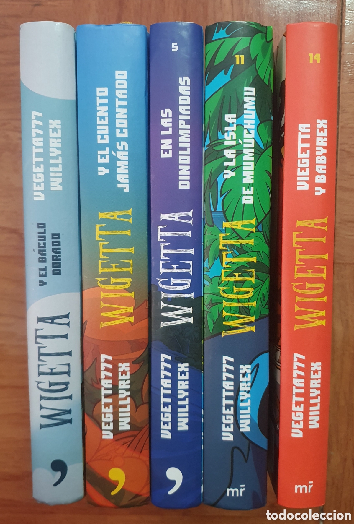 Libros: Wigetta � 5 Libros � Mart&iacute;nez Roca - Vegettta777 / Willyrex - Foto 2