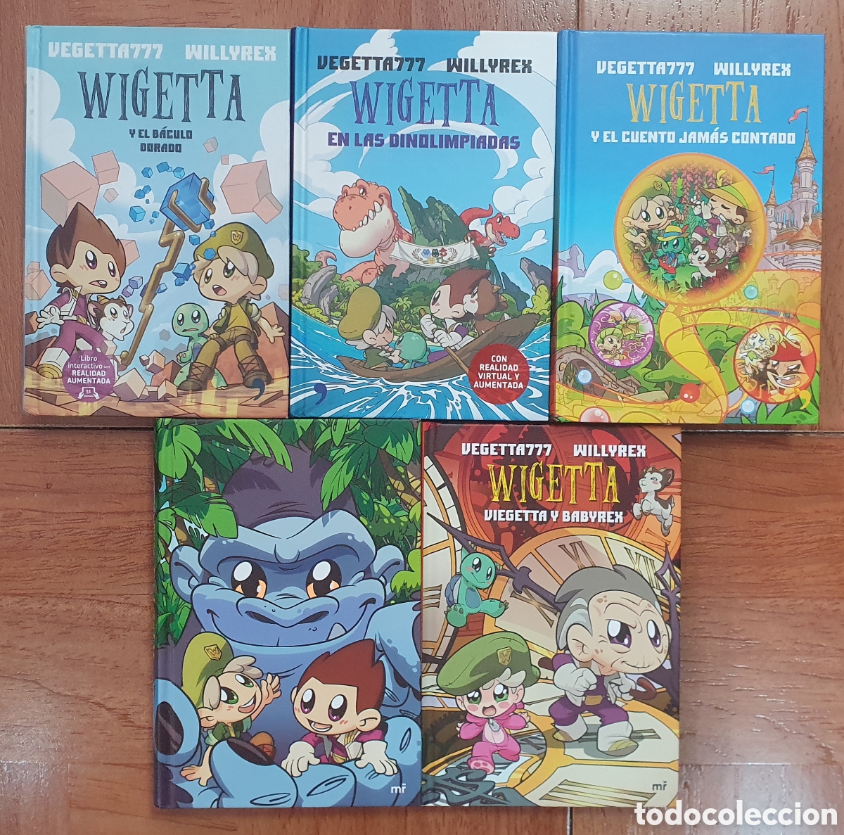 Libros: Wigetta � 5 Libros � Mart&iacute;nez Roca - Vegettta777 / Willyrex - Foto 1