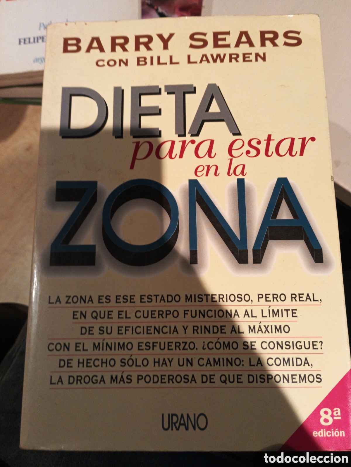 Libros: Dieta para estar en la zona Barry Sears - Foto 1