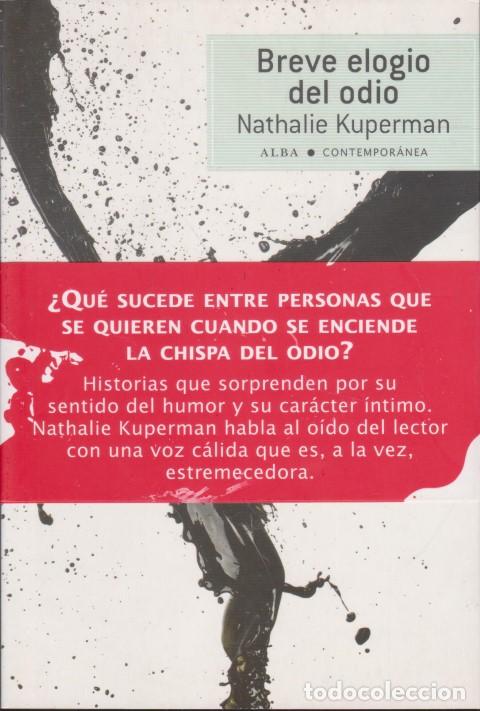 Libros: BREVE ELOGIO DEL ODIO - NATHALIE KUPERMAN - Foto 1