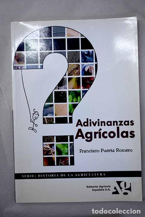 Libros: Adivinanzas agr&iacute;colas.- Puerta Romero, Francisco - Foto 1