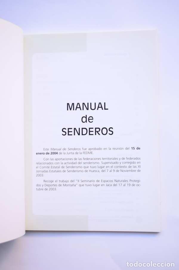 Libros: Manual de senderos - FEDME - Foto 2