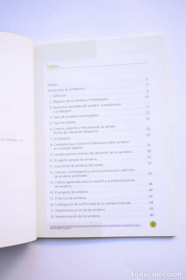 Libros: Manual de senderos - FEDME - Foto 3