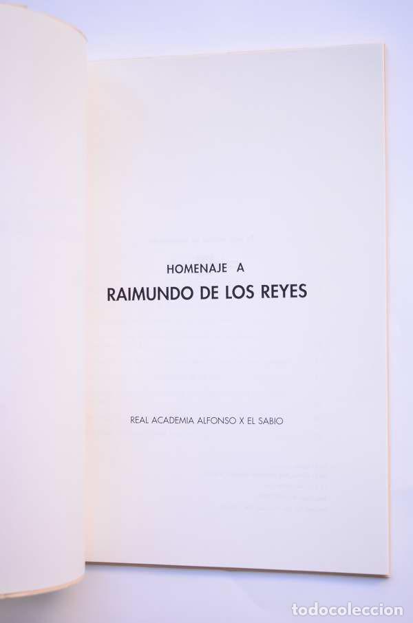 Libros: Homenaje a Raimundo de los Reyes - Foto 2