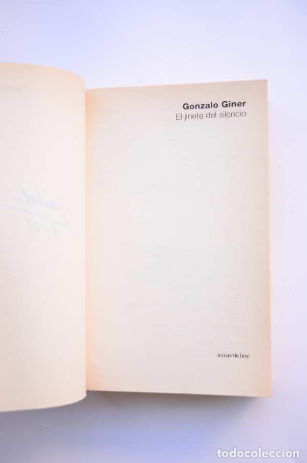 Libros: El jinete del silencio - GINER, Gonzalo - Foto 2