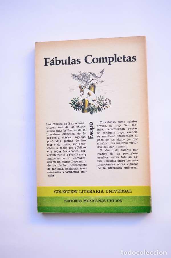 Libros: F&aacute;bulas completas - ESOPO - Foto 3