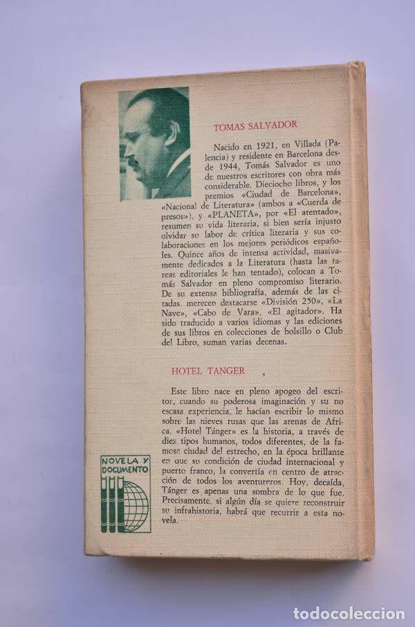 Libros: Hotel Tanger - SALVADOR, Tom&aacute;s - Foto 3