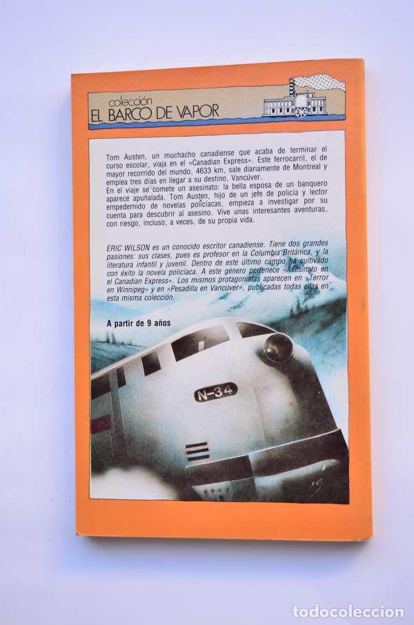 Libros: Asesinato en el Canadian Express - WILSON, Eric - Foto 4