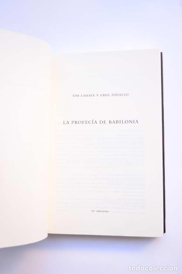 Libros: Las profec&iacute;a de Babilonia - LAHAYE, Tim - Foto 2