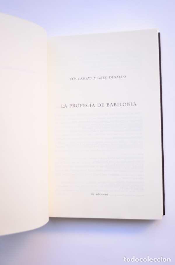 Libros: Las profec&iacute;a de Babilonia - LAHAYE, Tim - Foto 3