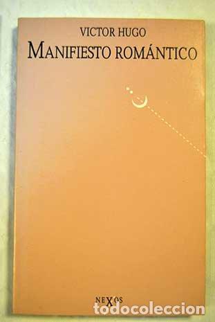 Libros: MANIFIESTO ROM&Aacute;NTICO - Hugo,V&iacute;ctor - Foto 1