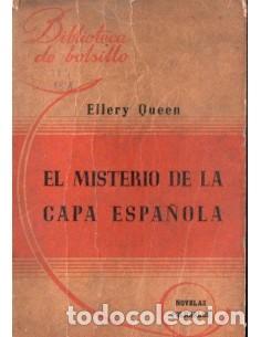 Libros: EL MISTERIO DE LA CAPA ESPA&Ntilde;OLA - Queen,Ellery - Foto 1