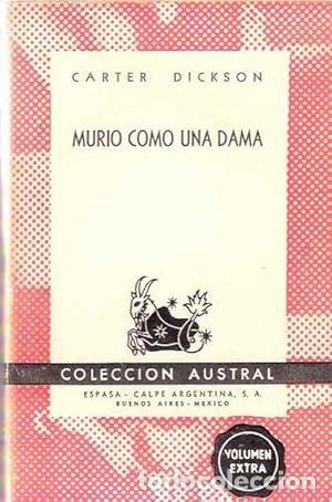 Libros: MURI&Oacute; COMO UNA DAMA - Dickson,Carter - Foto 1