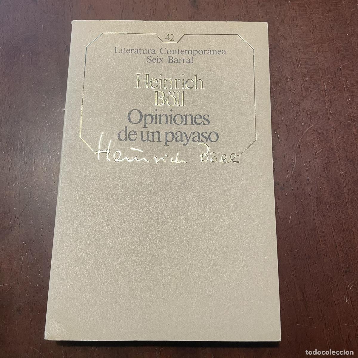 Libros: Opiniones de un payaso - Heinrich B&ouml;ll - Foto 1