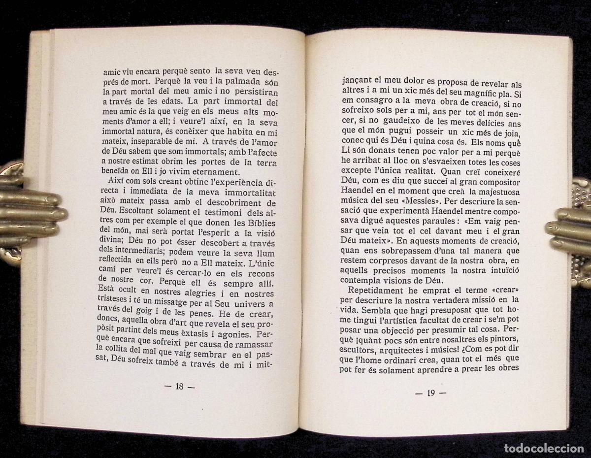 Libros: LIDEARI DE LA TEOSOFIA. Confer&egrave;ncia... - JINARAJADASA, C. - Foto 3