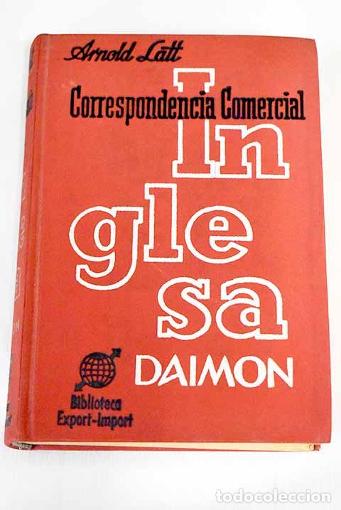 Libros: Correspondencia comercial inglesa.- Latt, A. - Foto 1