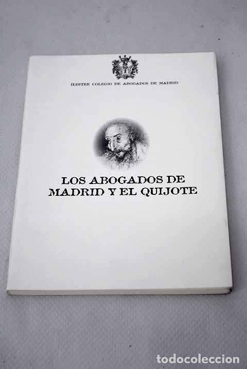 Libros: Los abogados de Madrid y El Quijote