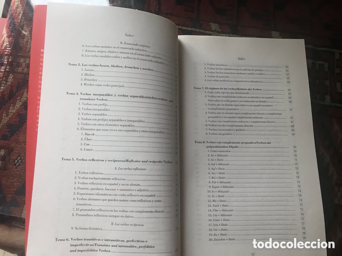 Libros: Gram&aacute;tica. Alem&aacute;n para hispanohablantes. Brigitte y Roberto Corcoll. Herder - Foto 6