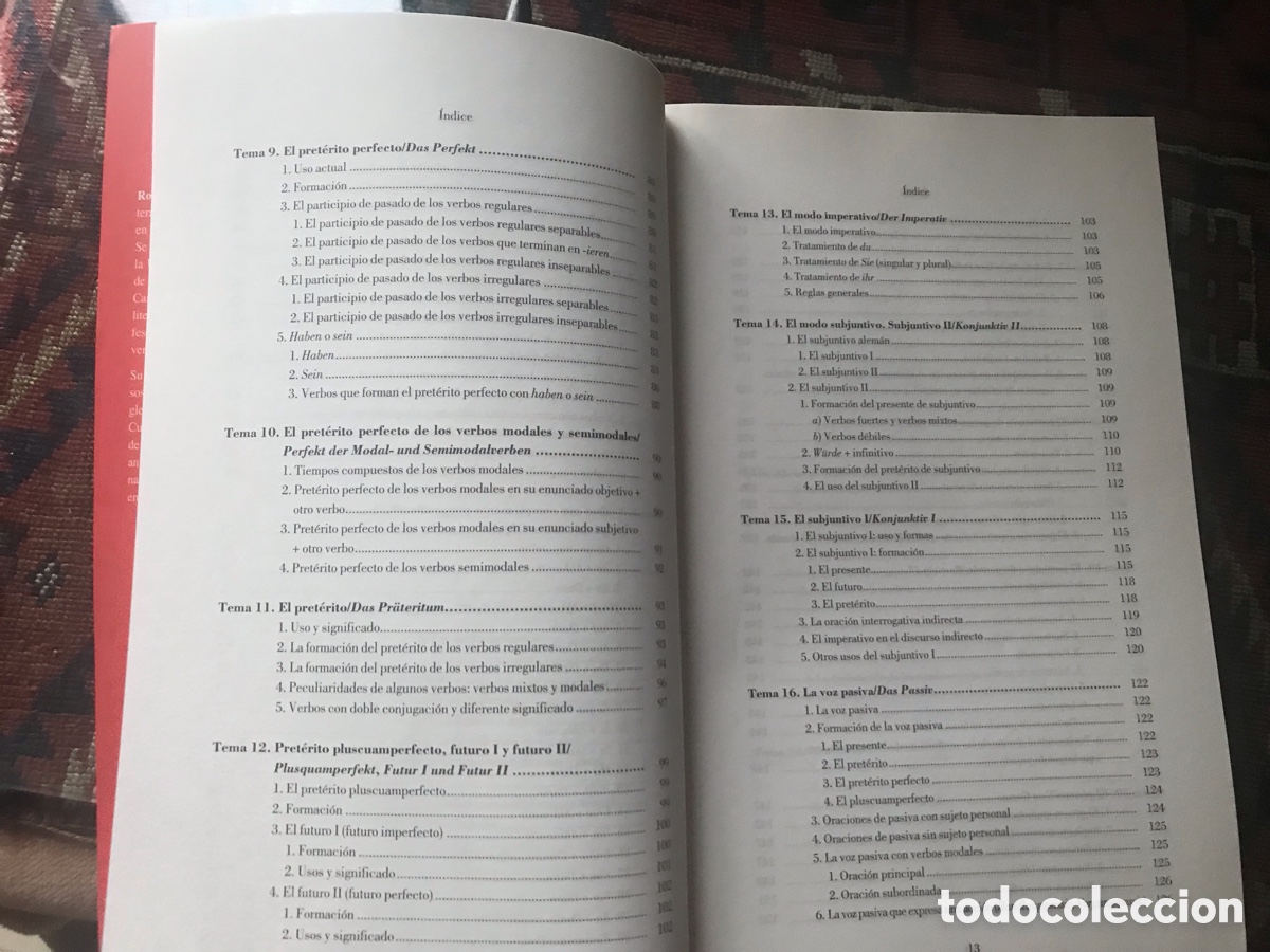 Libros: Gram&aacute;tica. Alem&aacute;n para hispanohablantes. Brigitte y Roberto Corcoll. Herder - Foto 7