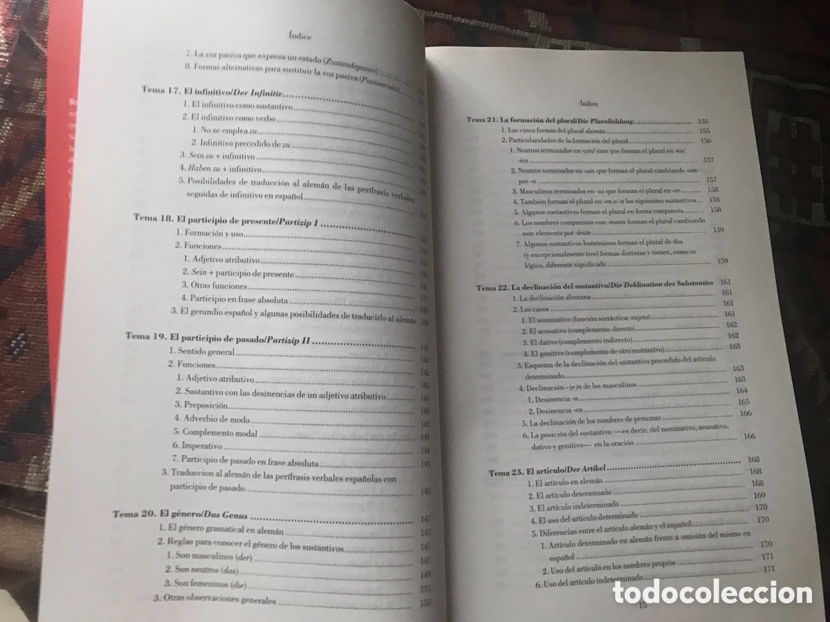Libros: Gram&aacute;tica. Alem&aacute;n para hispanohablantes. Brigitte y Roberto Corcoll. Herder - Foto 8