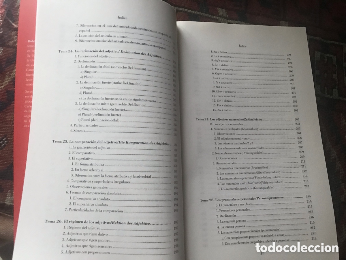 Libros: Gram&aacute;tica. Alem&aacute;n para hispanohablantes. Brigitte y Roberto Corcoll. Herder - Foto 9