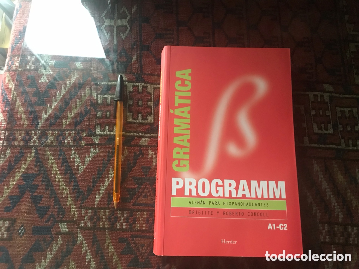 Libros: Gram&aacute;tica. Alem&aacute;n para hispanohablantes. Brigitte y Roberto Corcoll. Herder - Foto 1