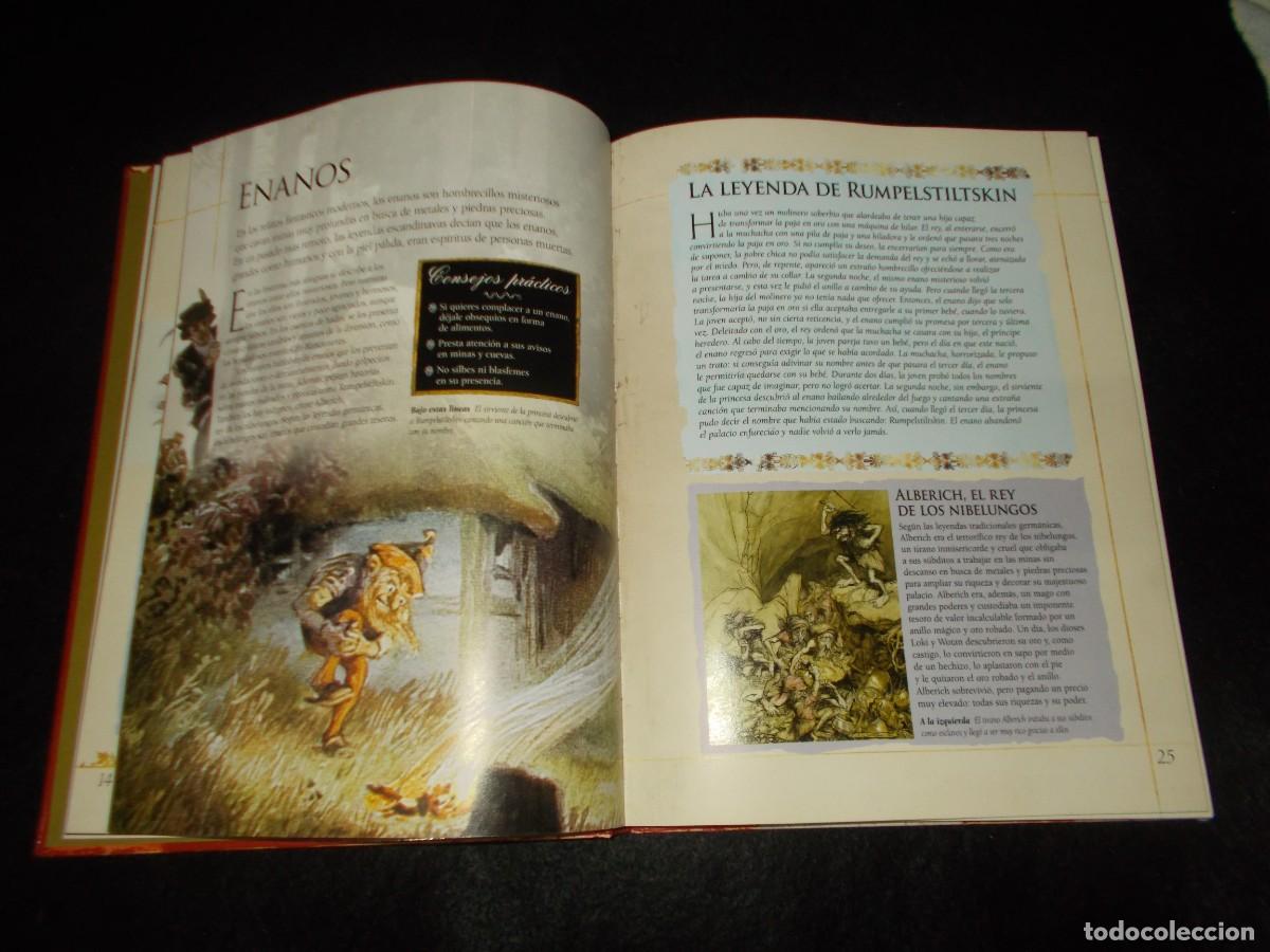 Libros: ENCICLOPEDIA DE LAS CRIATURAS M&Aacute;GICAS, Julia Bruce. SM 2010. Libro - Foto 4