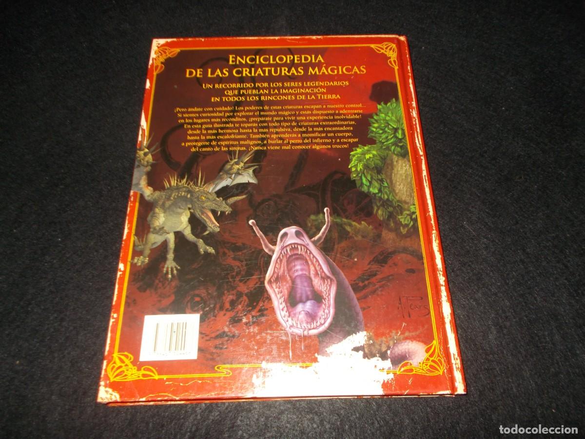 Libros: ENCICLOPEDIA DE LAS CRIATURAS M&Aacute;GICAS, Julia Bruce. SM 2010. Libro - Foto 8