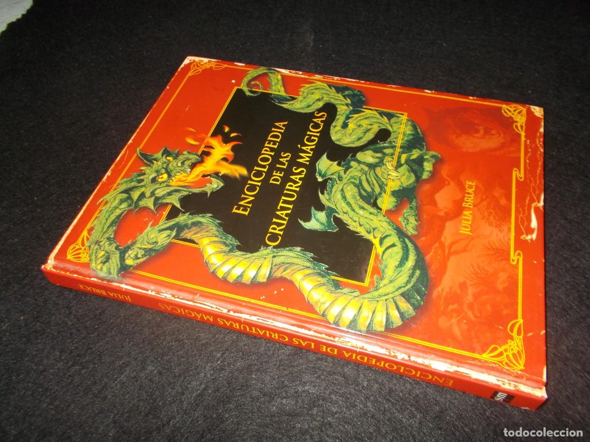 Libros: ENCICLOPEDIA DE LAS CRIATURAS M&Aacute;GICAS, Julia Bruce. SM 2010. Libro - Foto 9